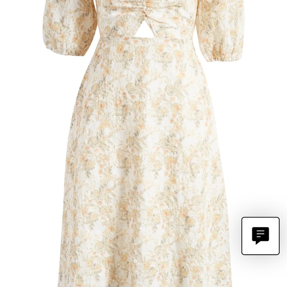 Chelsea28 Floral Eyelet Midi Dress - Picture 5 of 8